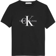 Calvin Klein T-Shirt Junior Monogram Bianco