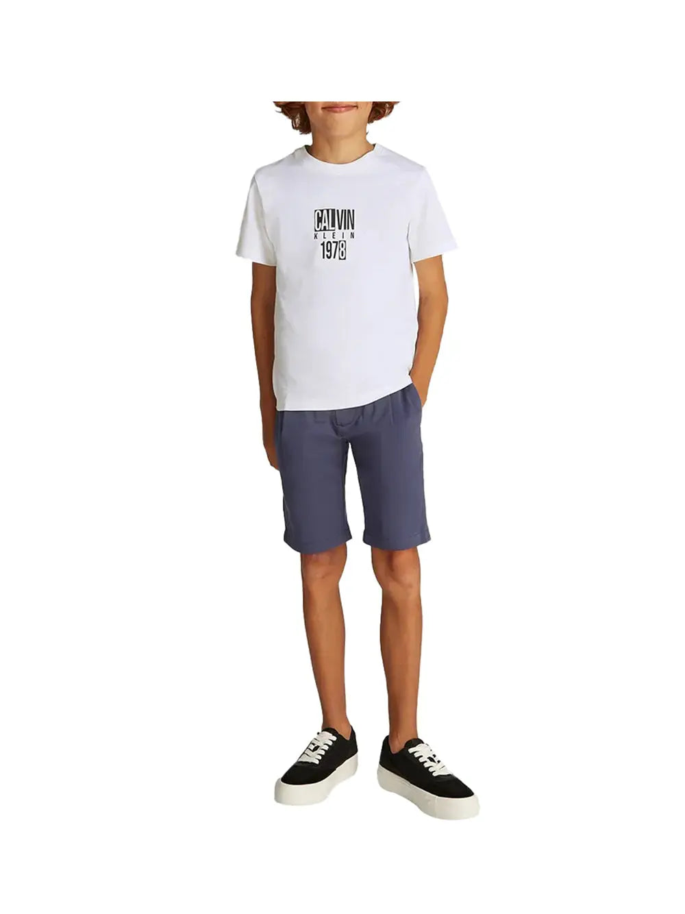 Calvin Klein T-Shirt Logo Bianco