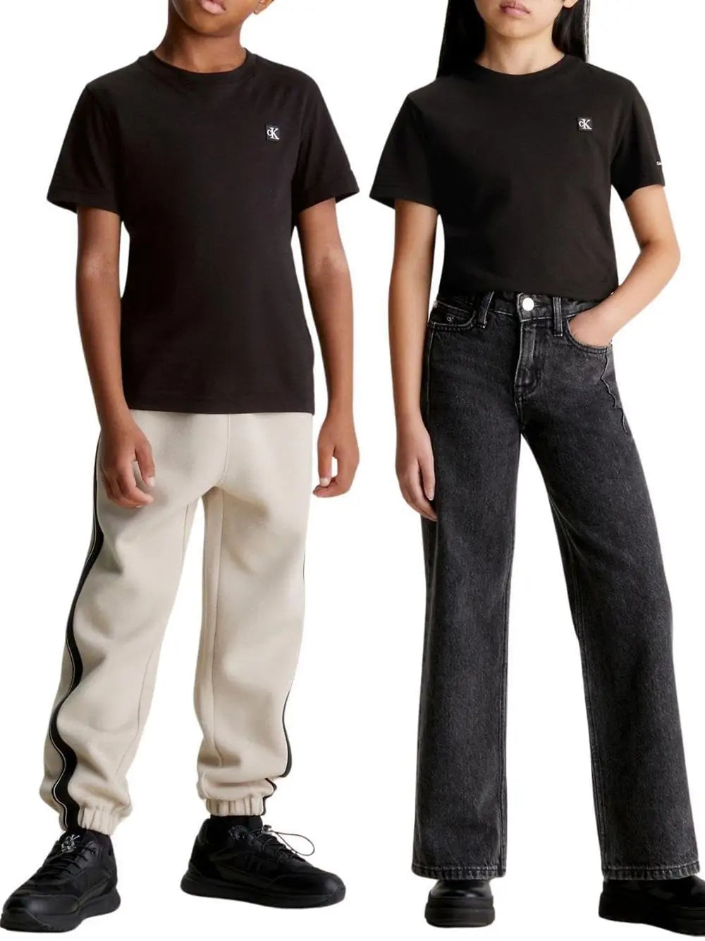 Calvin Klein T-Shirt Monogram Nero