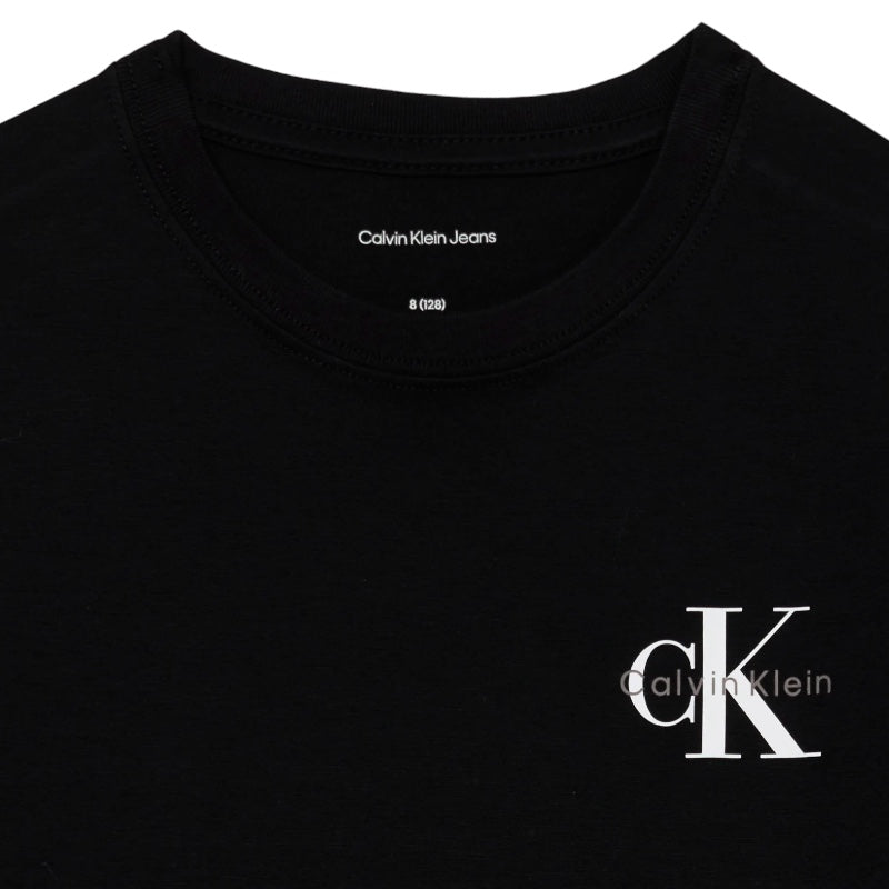 Calvin Klein T-Shirt Monogram Nero