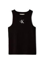 Calvin Klein Top Monogram Nero