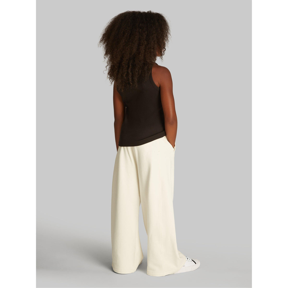 Calvin Klein Top Monogram Nero