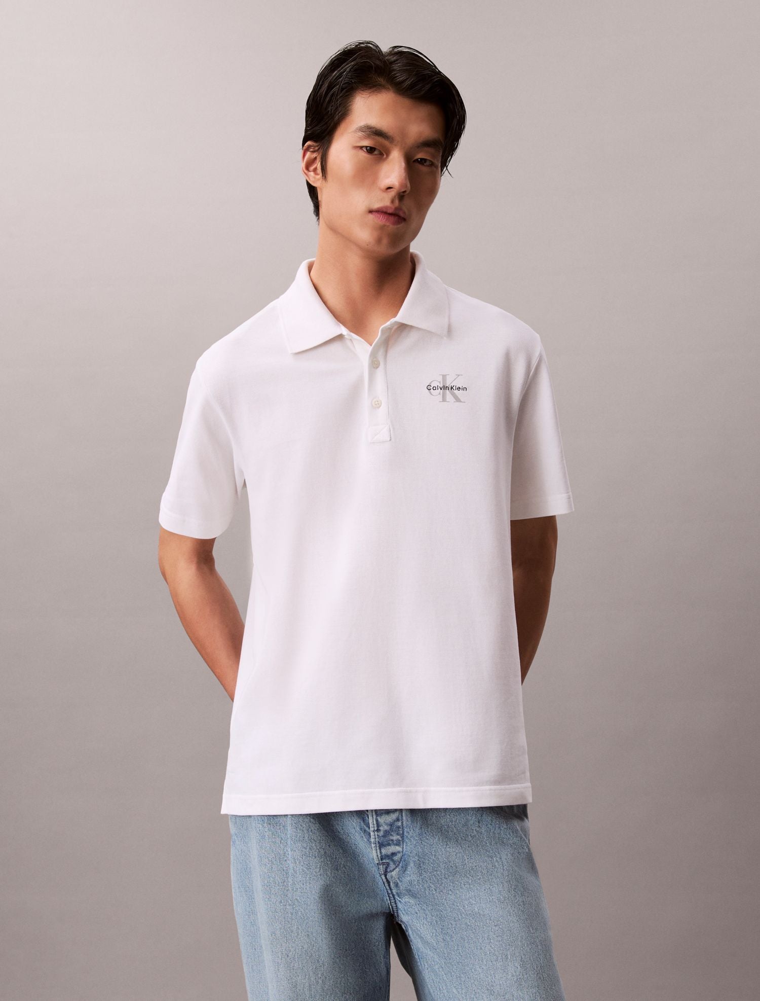 Calvin Klein Polo Bianco