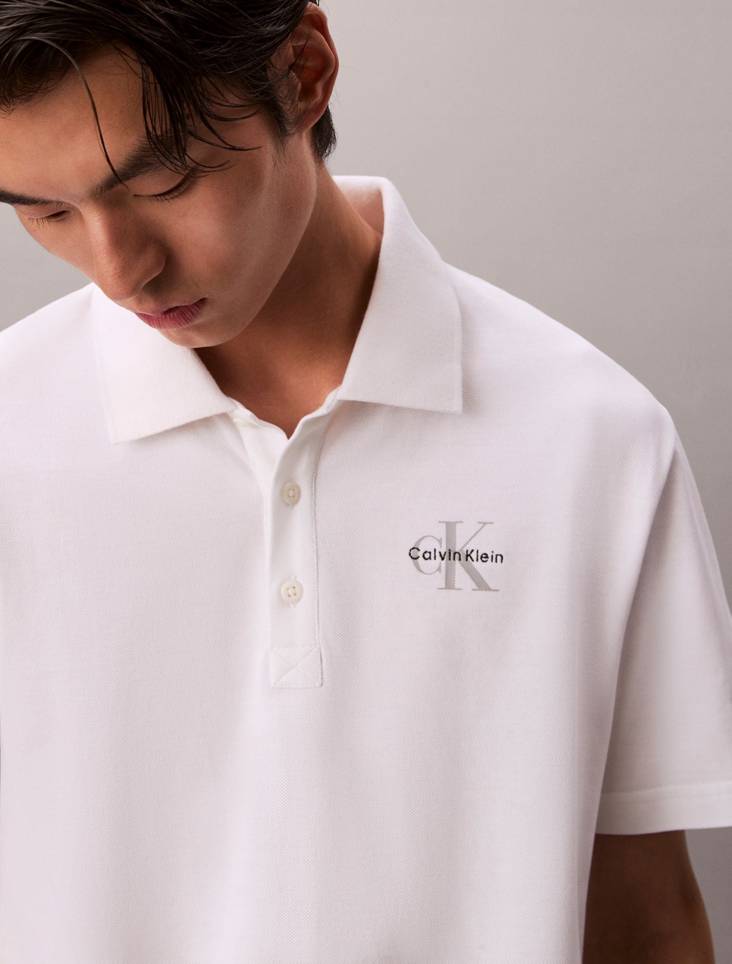 Calvin Klein Polo Bianco