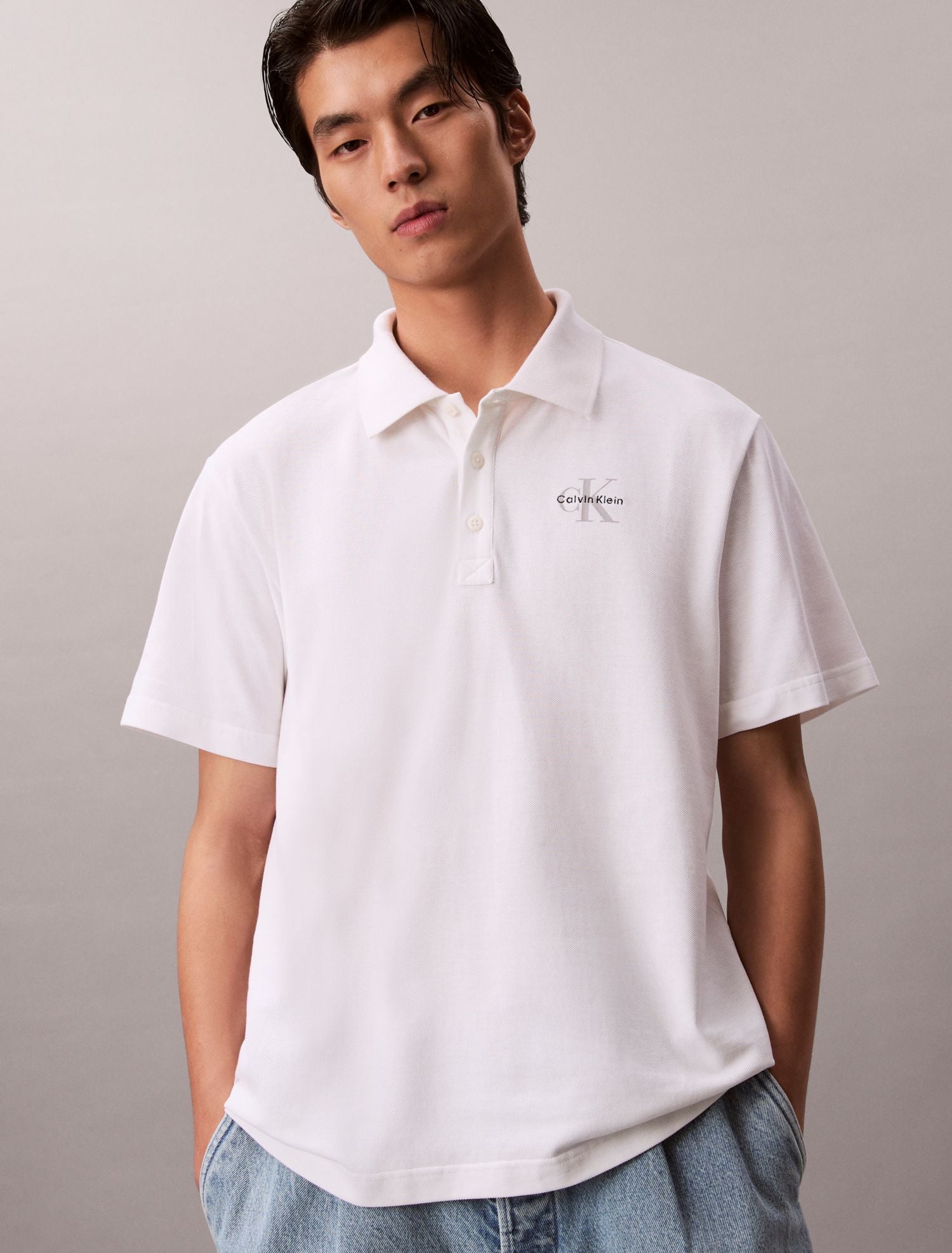 Calvin Klein Polo Bianco