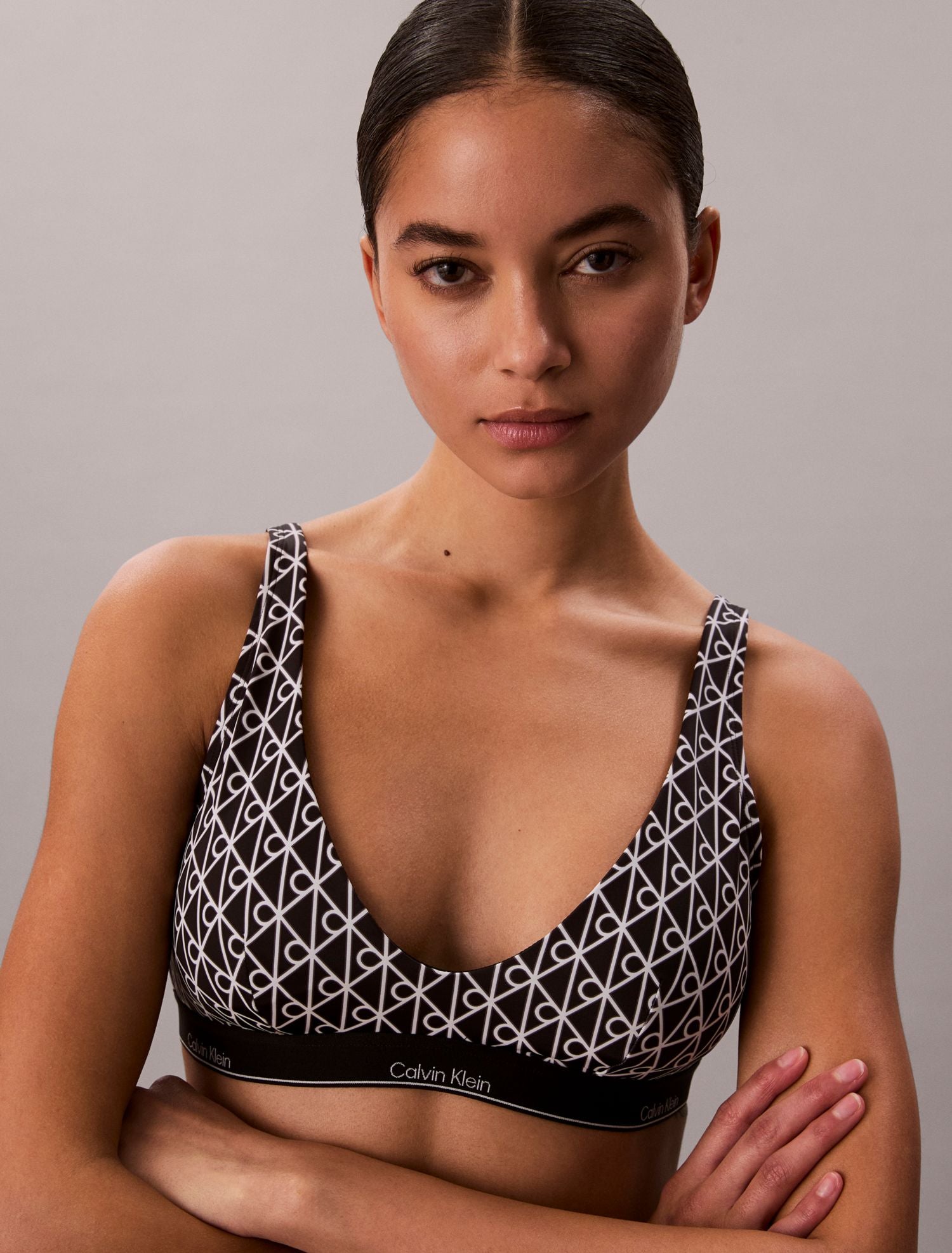 Calvin Klein Reggiseno Bikini CK Icon Triangle Swim