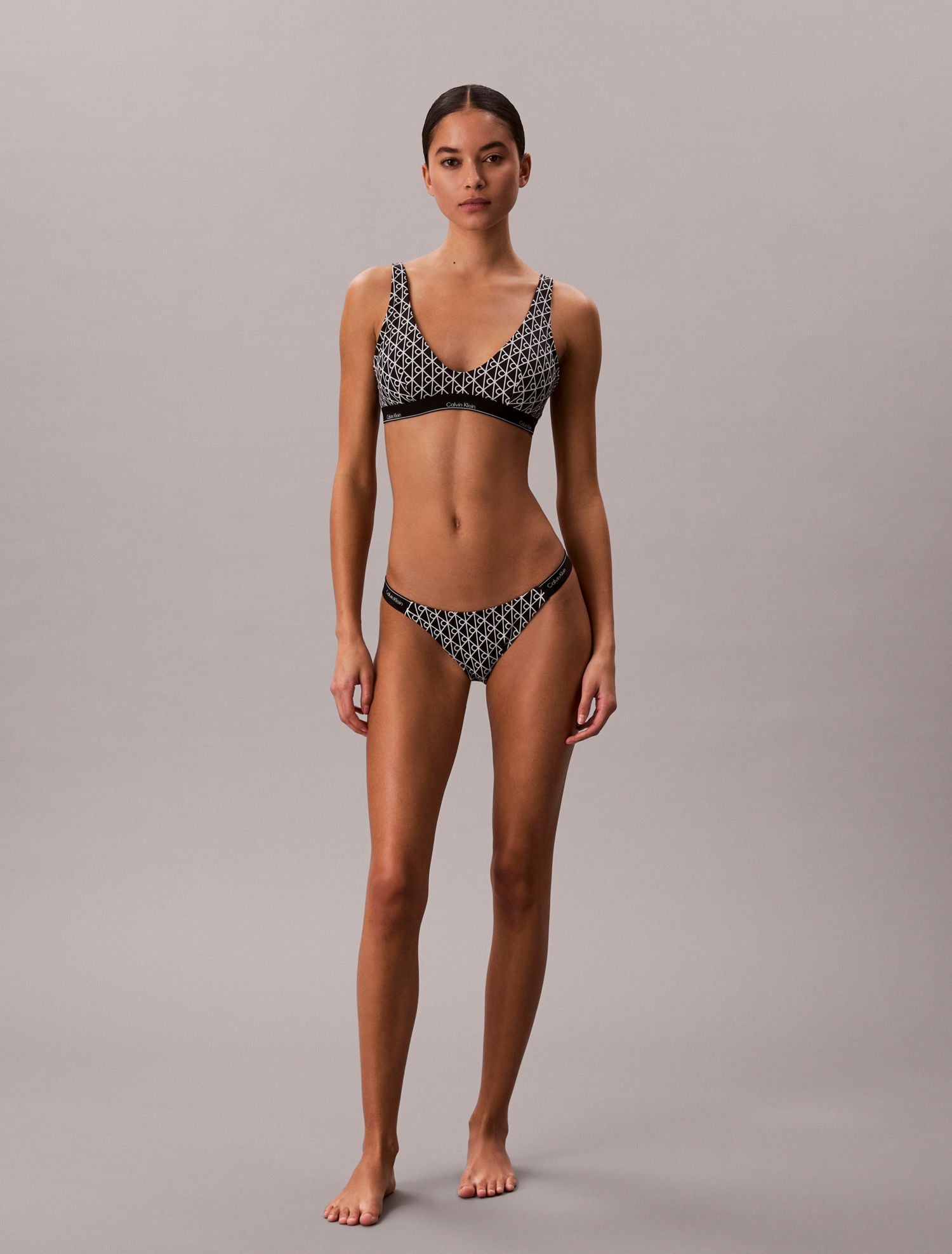 Calvin Klein Reggiseno Bikini CK Icon Triangle Swim