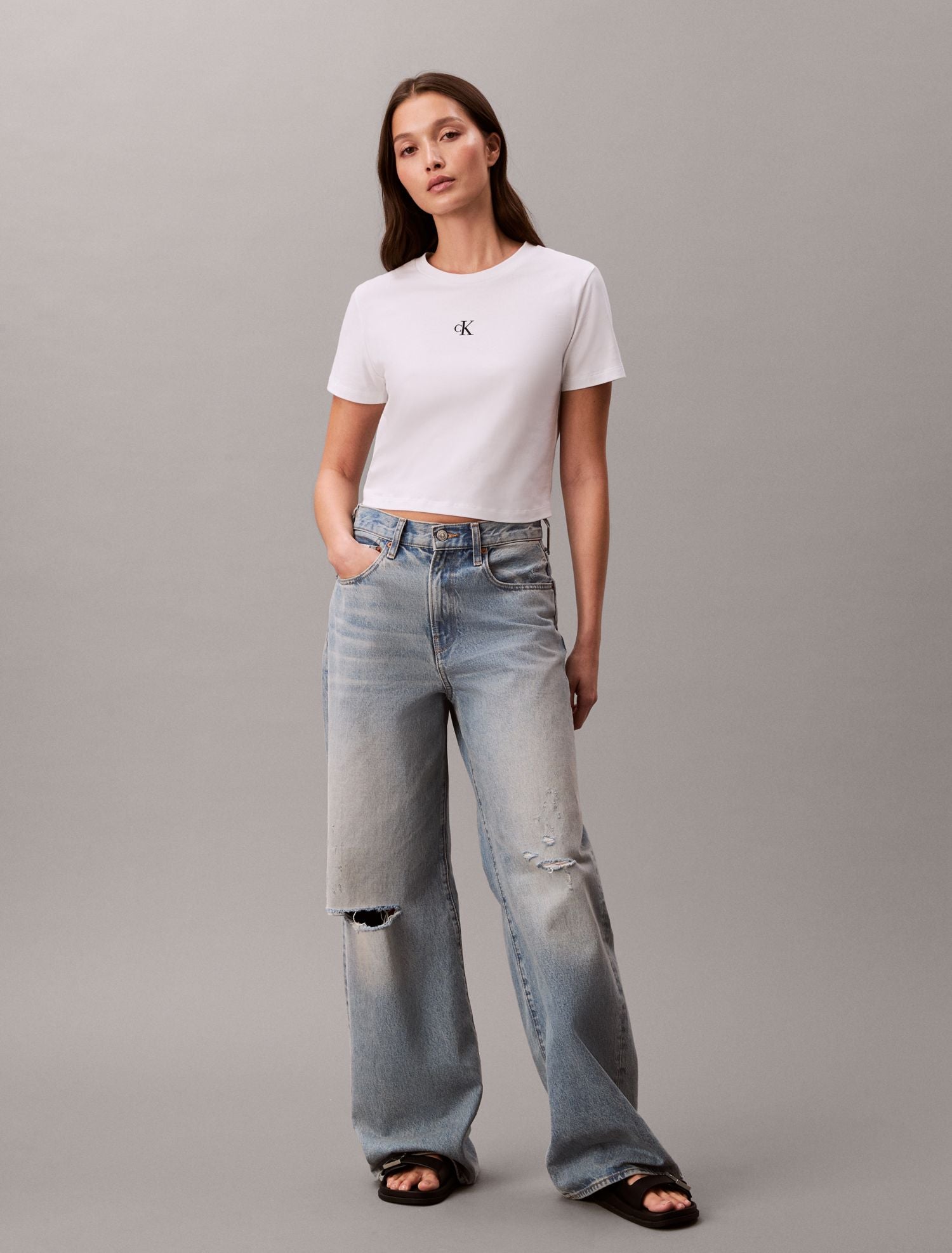 Calvin Klein T-Shirt Bianco