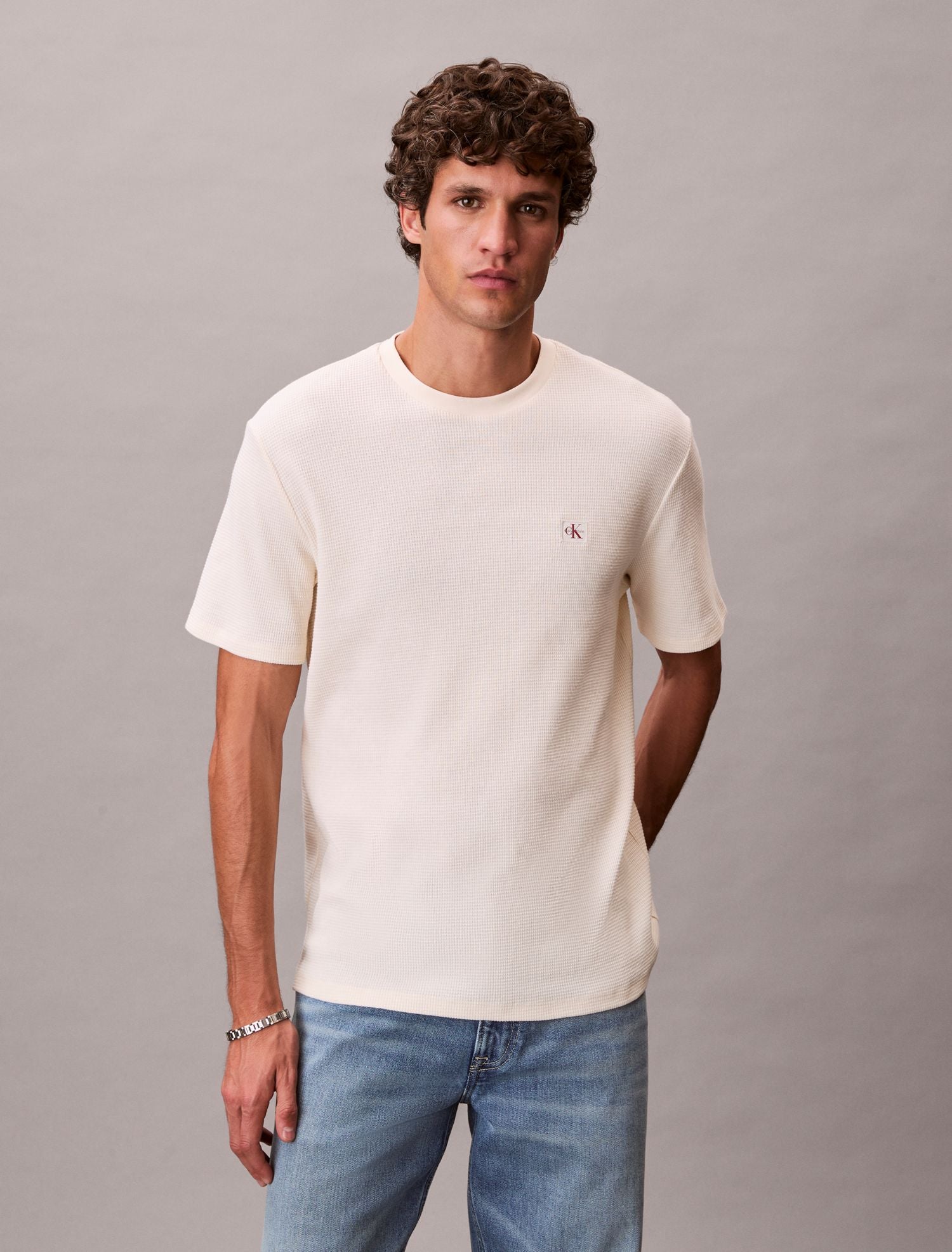 Calvin Klein T-Shirt Beige