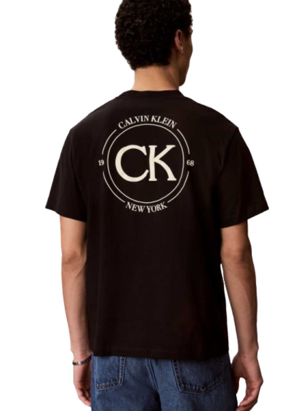 Calvin Klein T-Shirt Cotone Nero