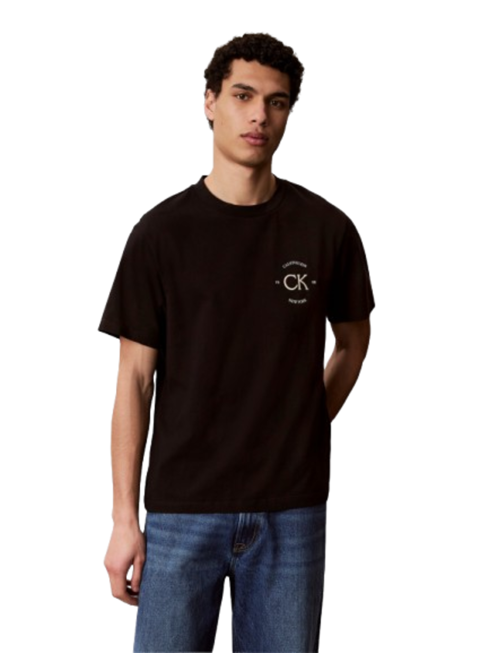 Calvin Klein T-Shirt Cotone Nero
