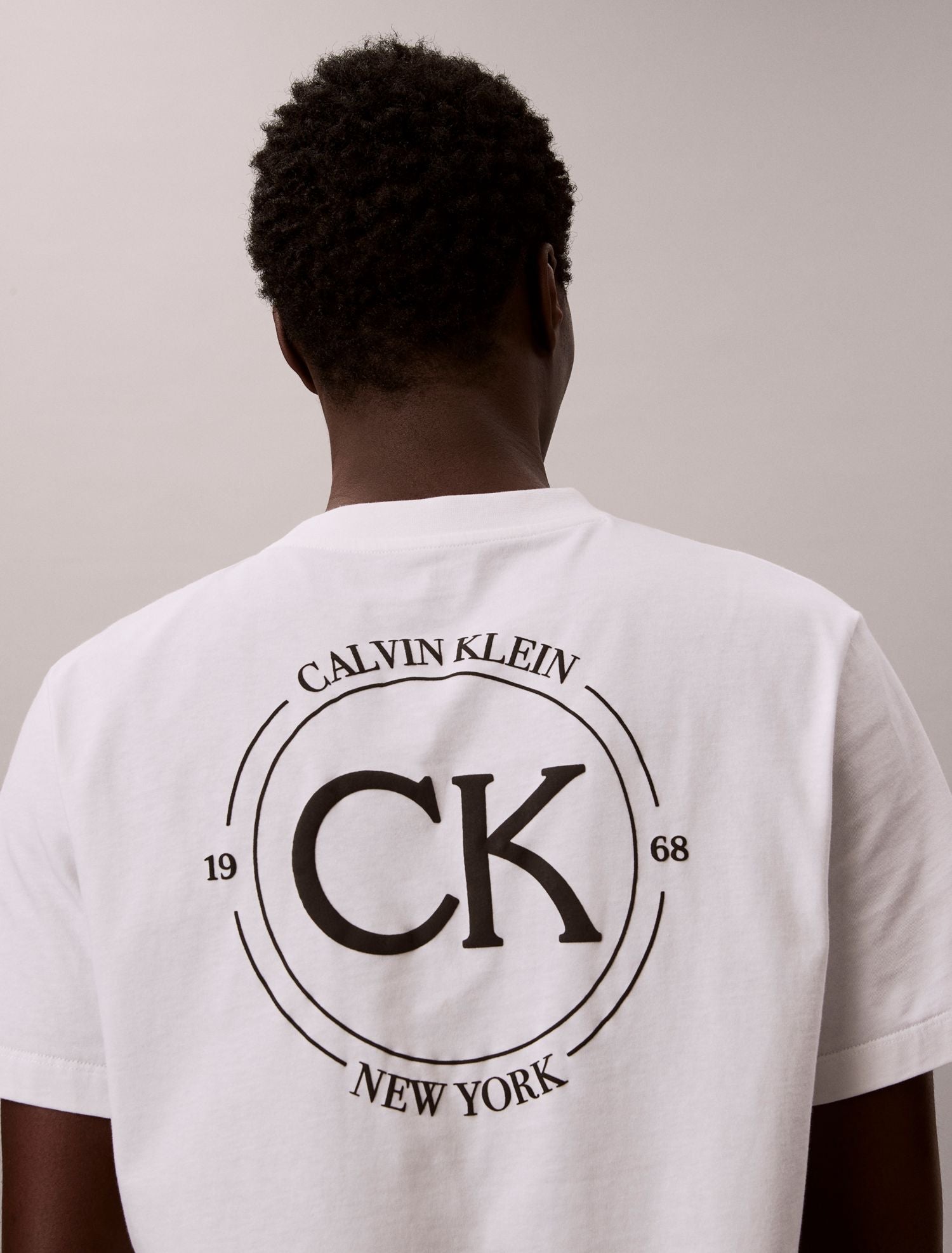 Calvin Klein T-Shirt Hero Logo Bianco