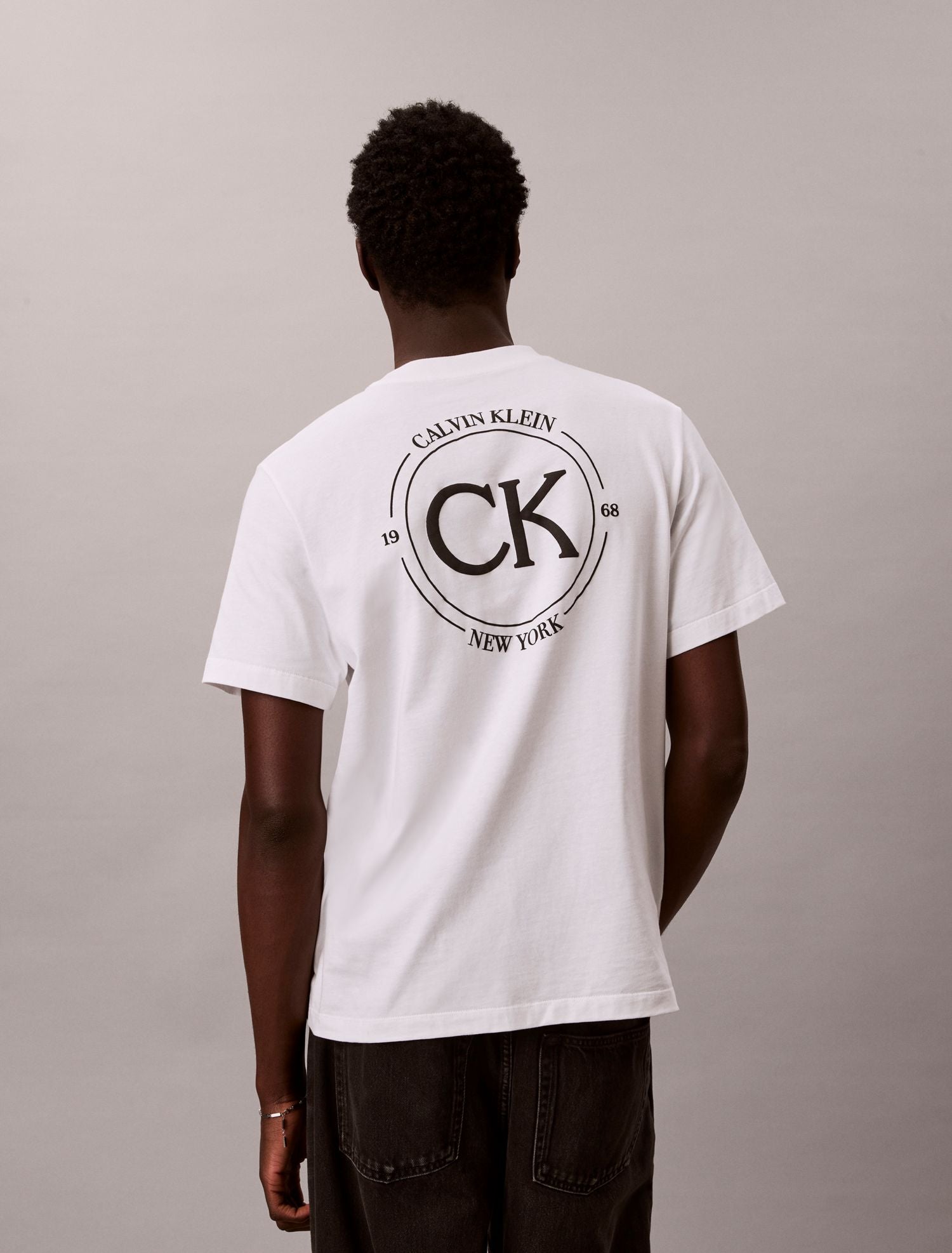 Calvin Klein T-Shirt Hero Logo Bianco