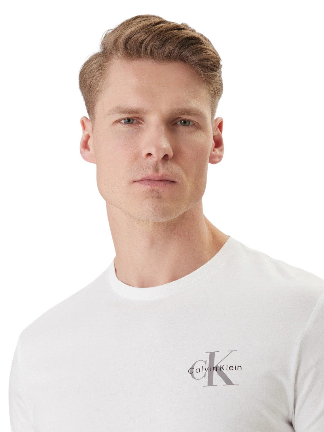 Calvin Klein T-Shirt Logo Bianco