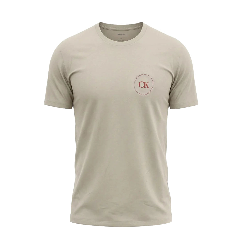 Calvin Klein T-Shirt Logo CK Beige