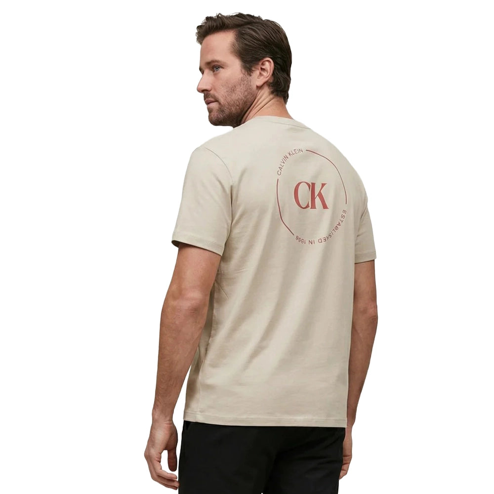 Calvin Klein T-Shirt Logo CK Beige