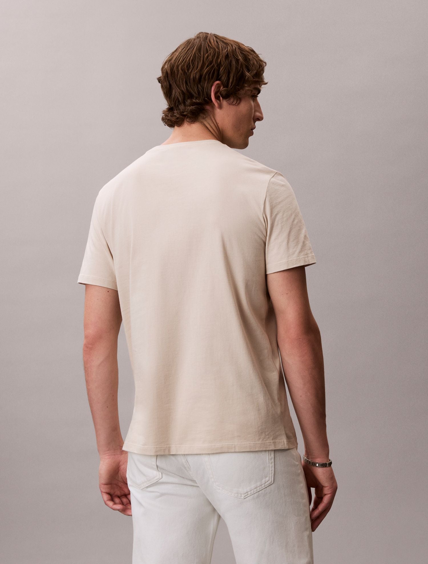 Calvin Klein T-Shirt Beige