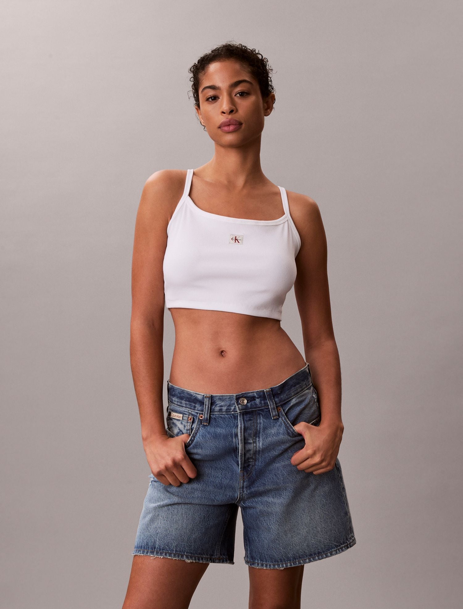 Calvin Klein Top Bianco