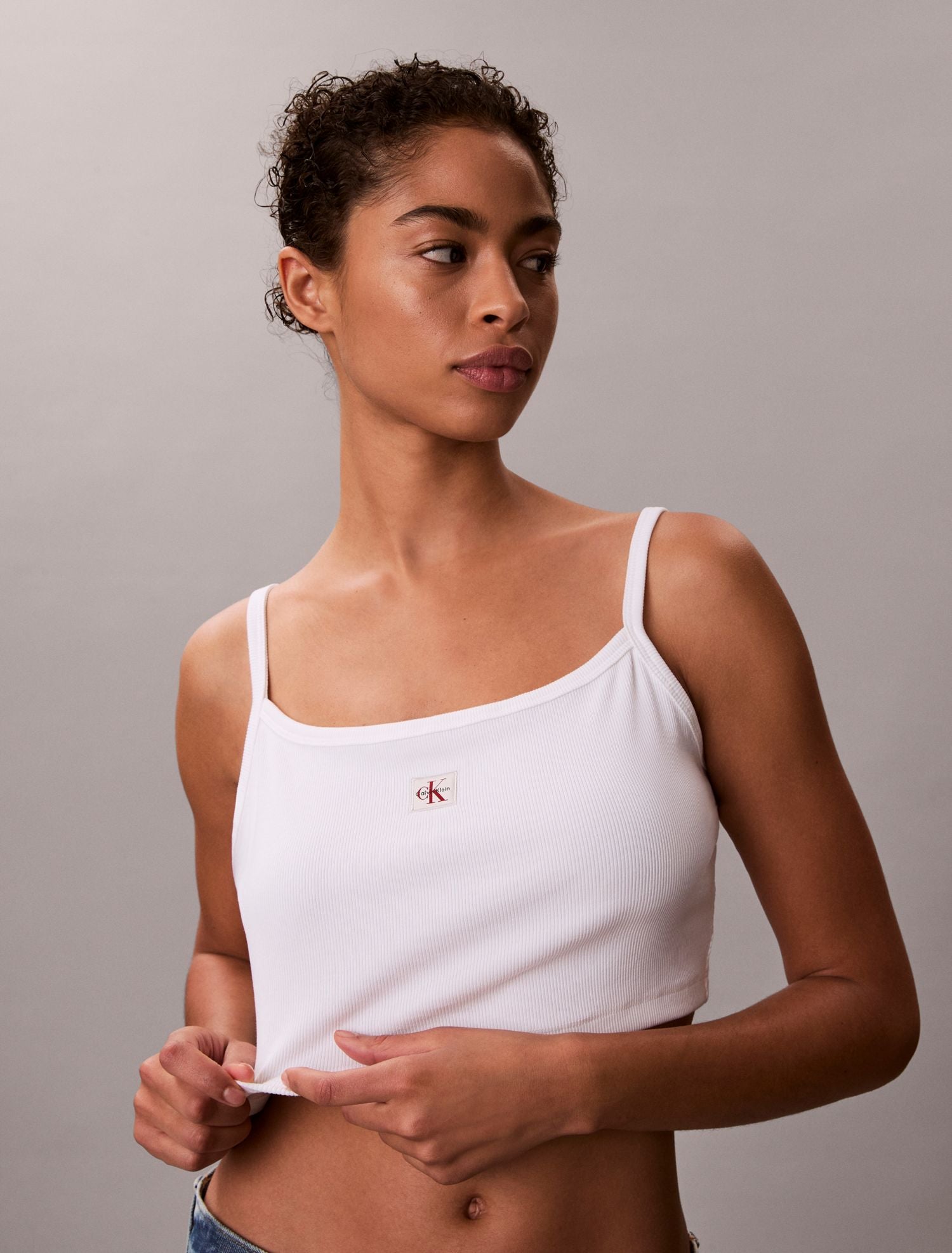 Calvin Klein Top Bianco