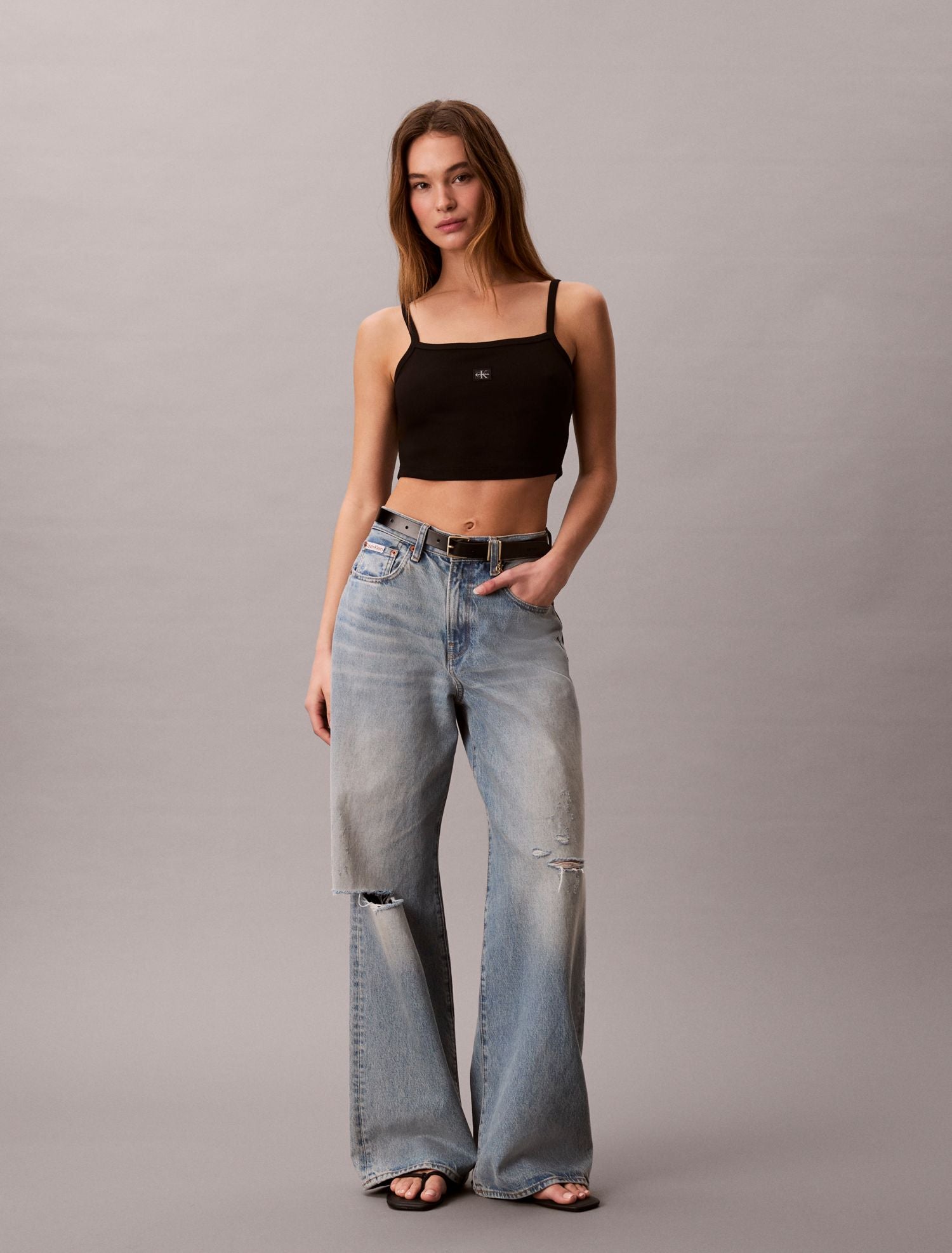 Calvin Klein Top Nero
