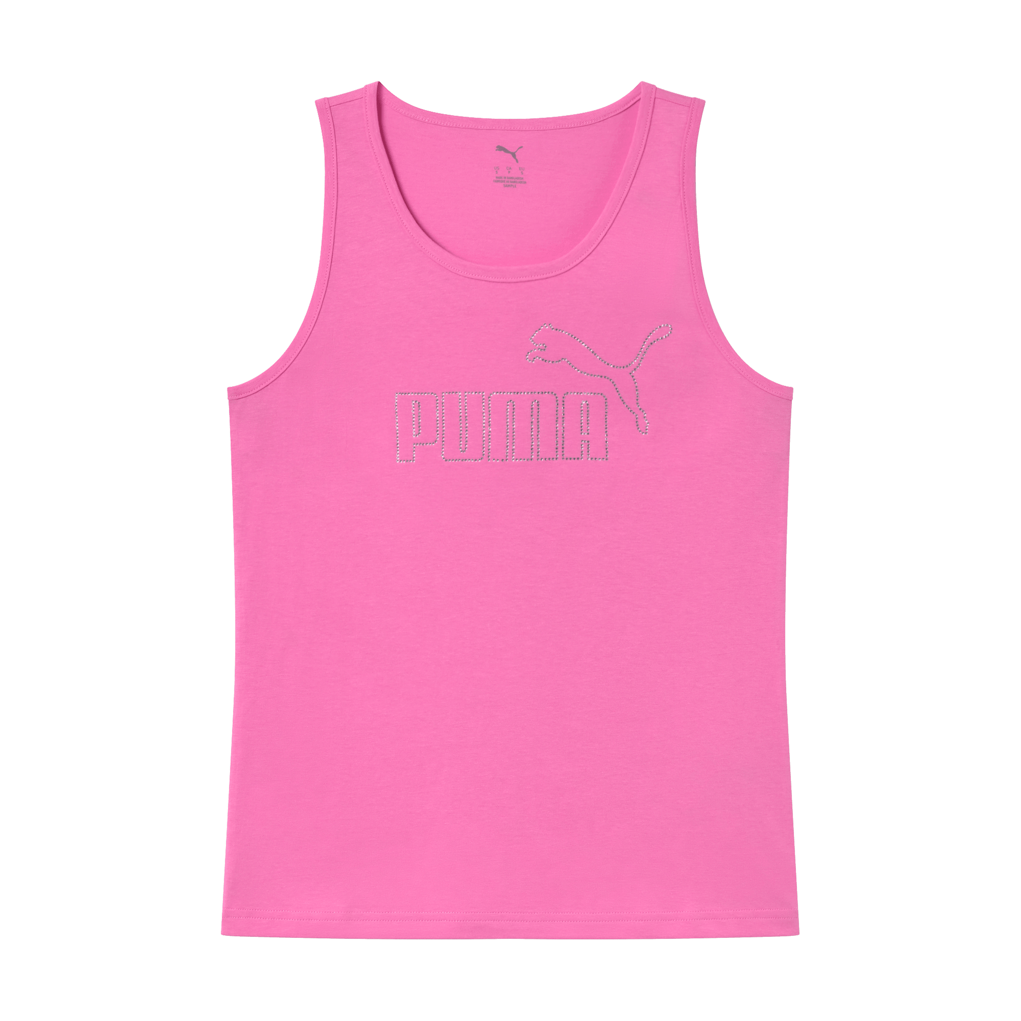 ESS Logo Tank Rhinestone - Mauve Pop