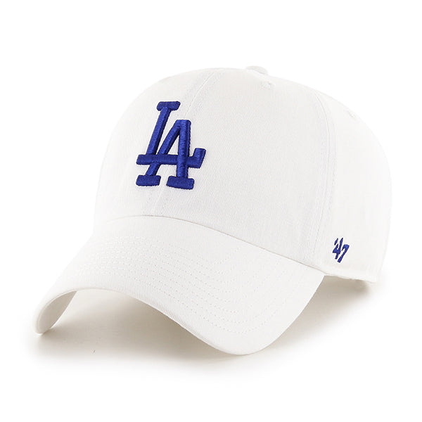47 Brand Cappello MLB Los Angeles Dodgers Clean Up Bianco