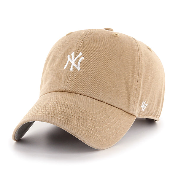 47 Brand Cappello MLB New York Yankees Base Runner Clean Up Beige