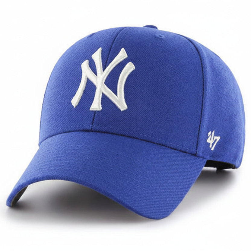 47 Brand Cappello MLB New York Yankees Raised Basic Clean Up Kids Blu