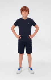 Champion Cotton Shorts Icons Blu