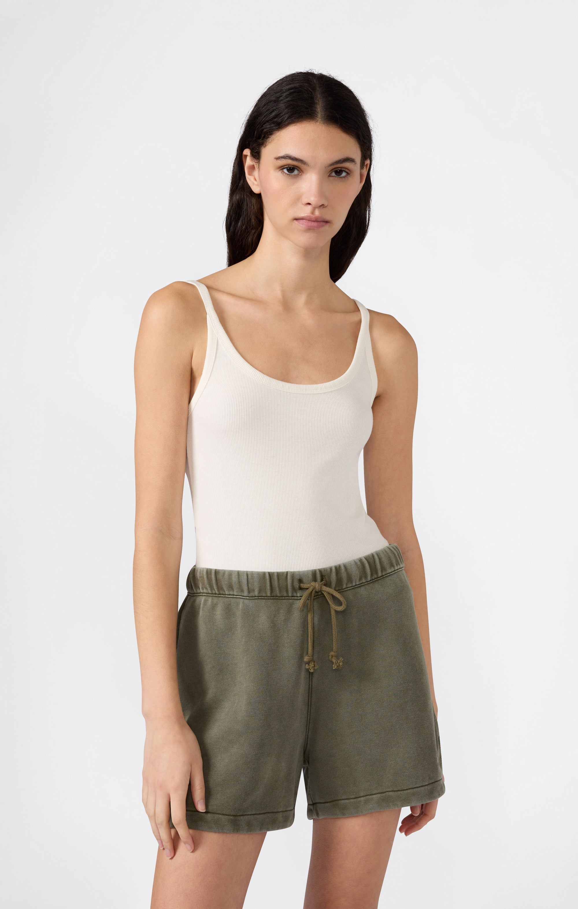 Champion Donna Stretch Rib Icons Bianco