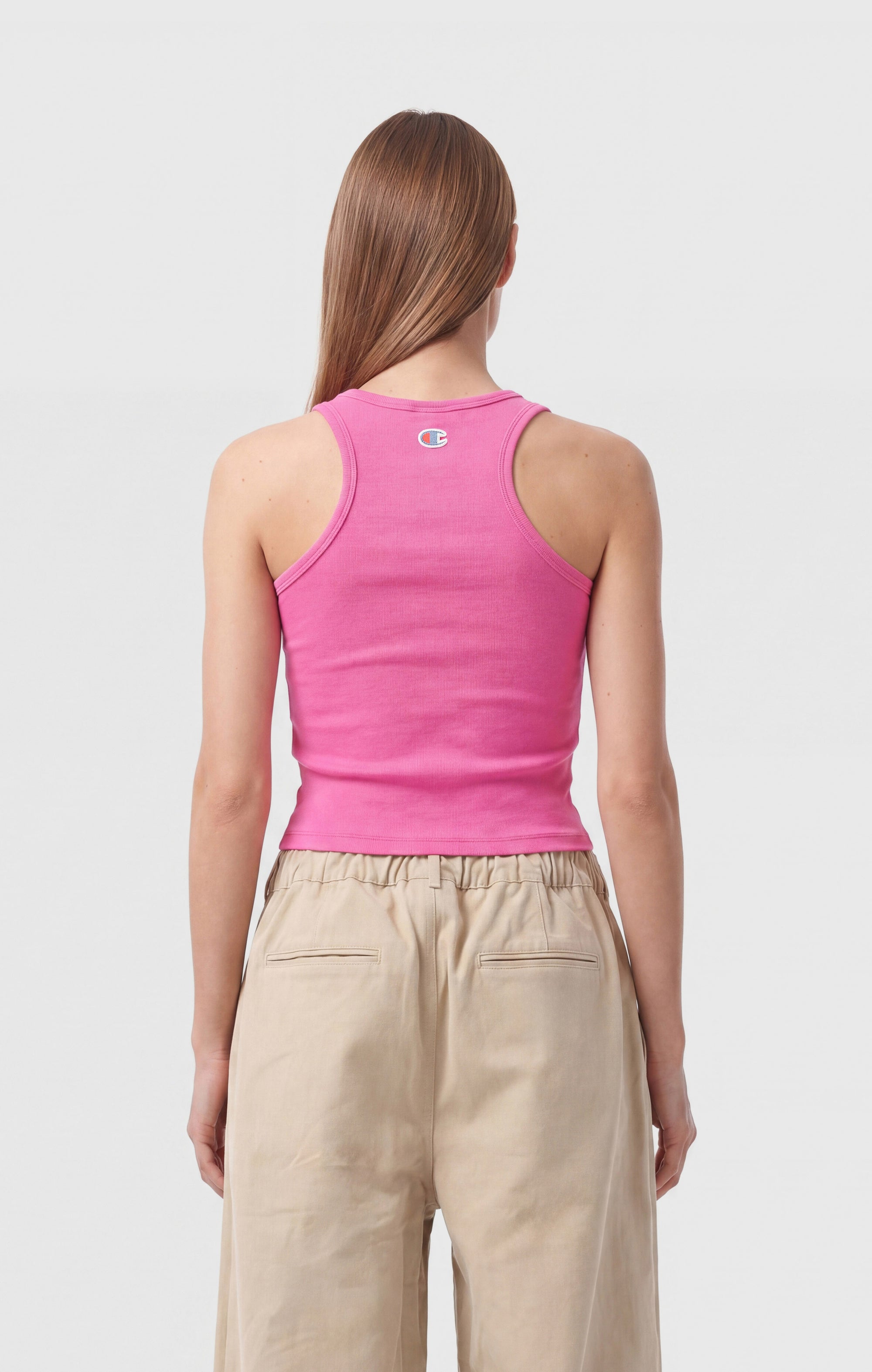 Champion Ribbed Stretch Cotton Rosa