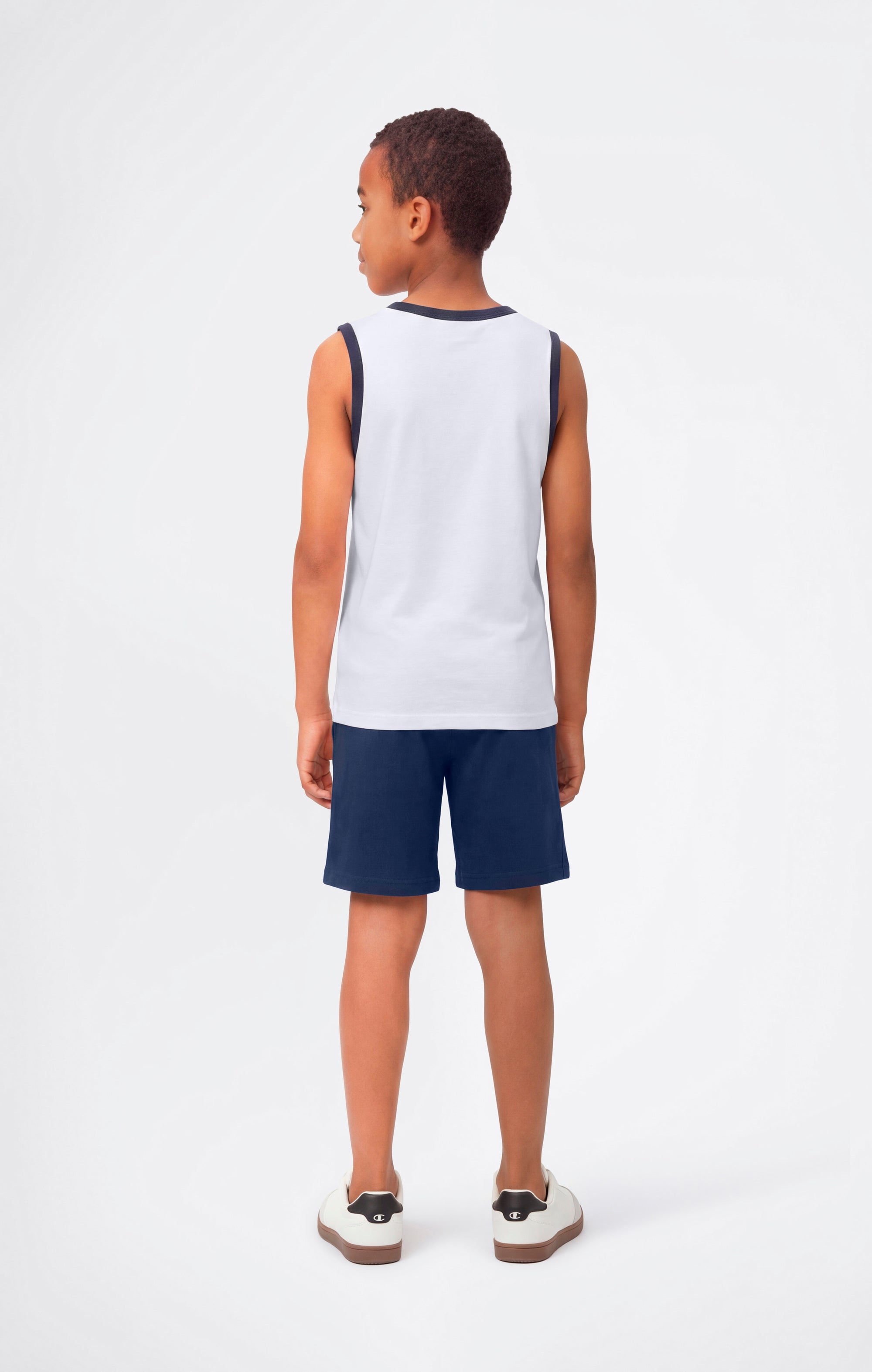 Champion Completo Sport Bianco/Blu Navy Bianco