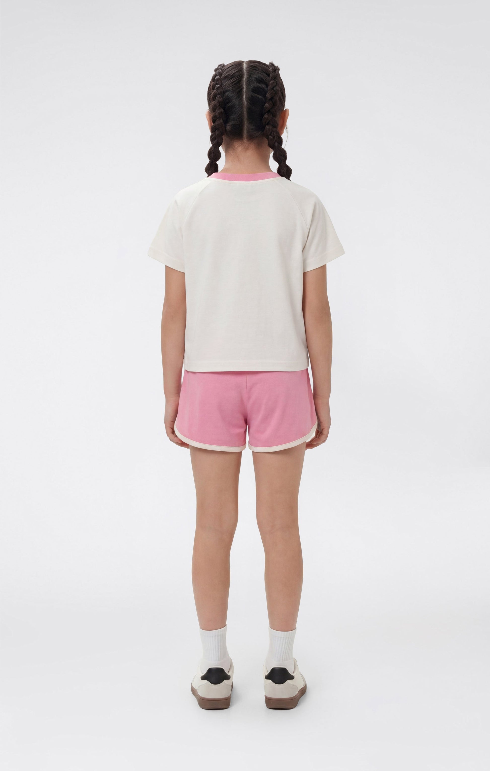 Champion T-Shirt e Shorts Icons Beige