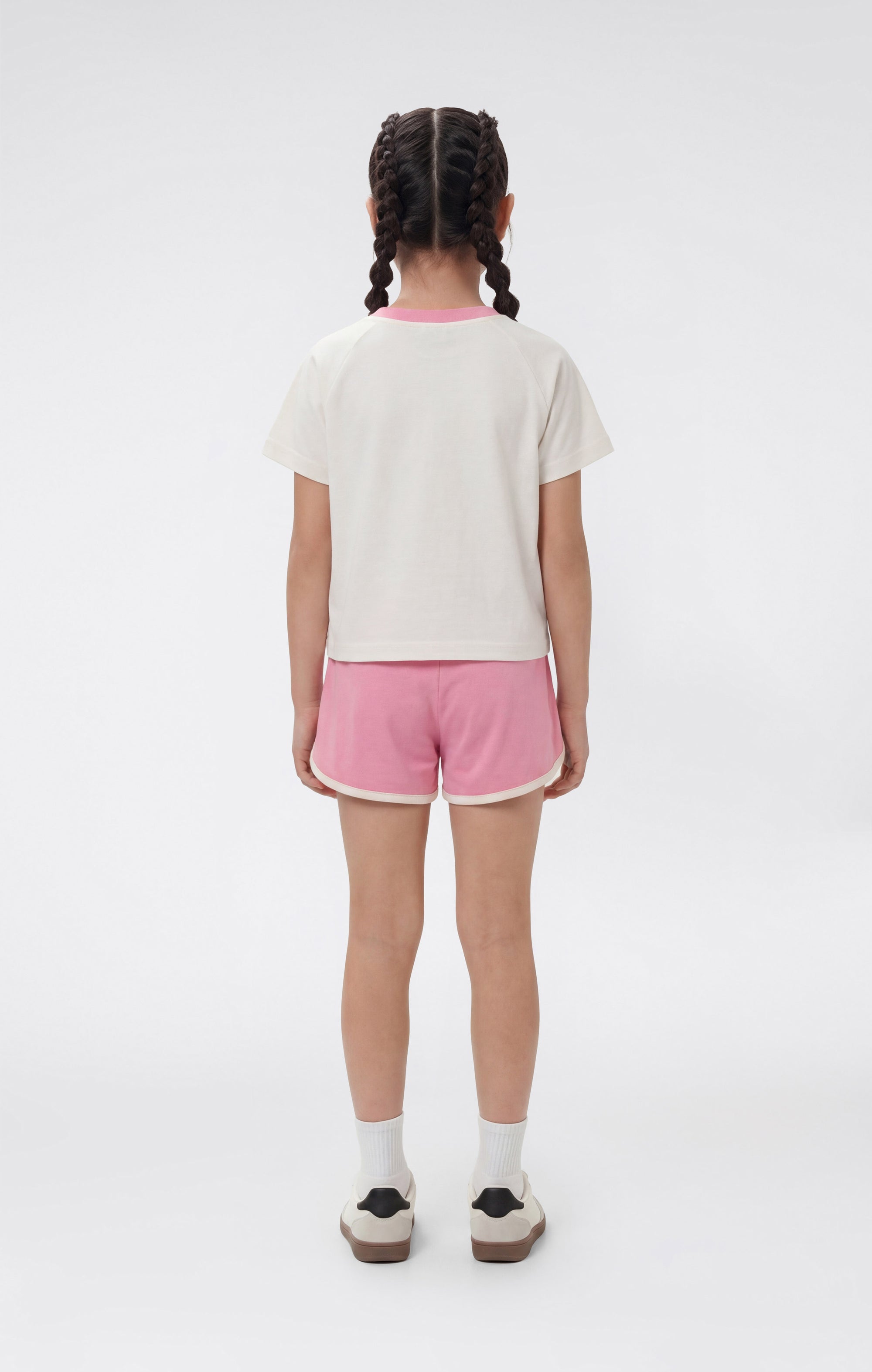 Champion T-Shirt e Shorts Icons Beige