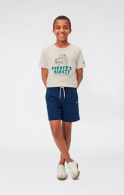 Champion T-Shirt e Shorts Bianco