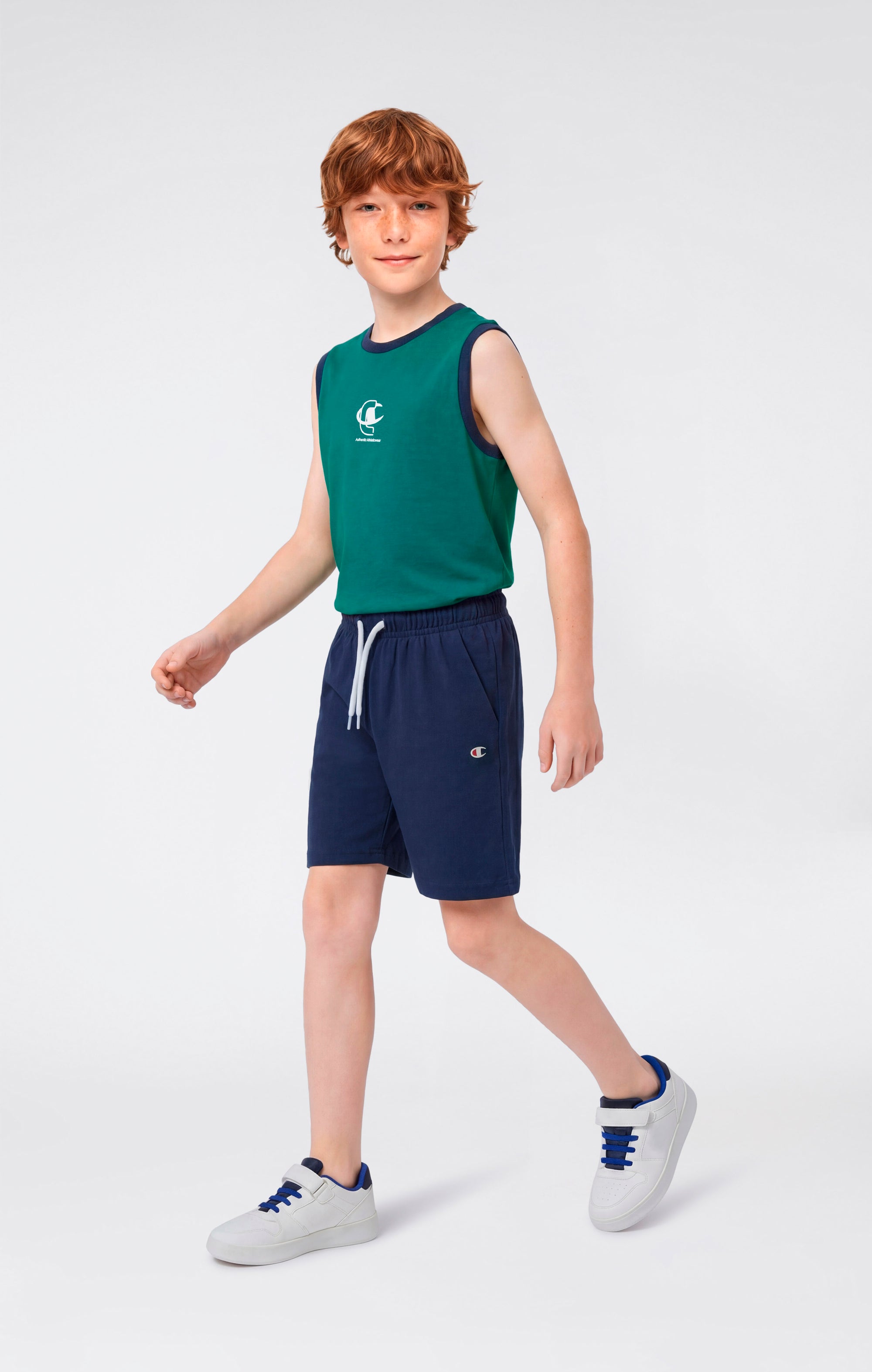 Champion T-Shirt e Shorts Verde