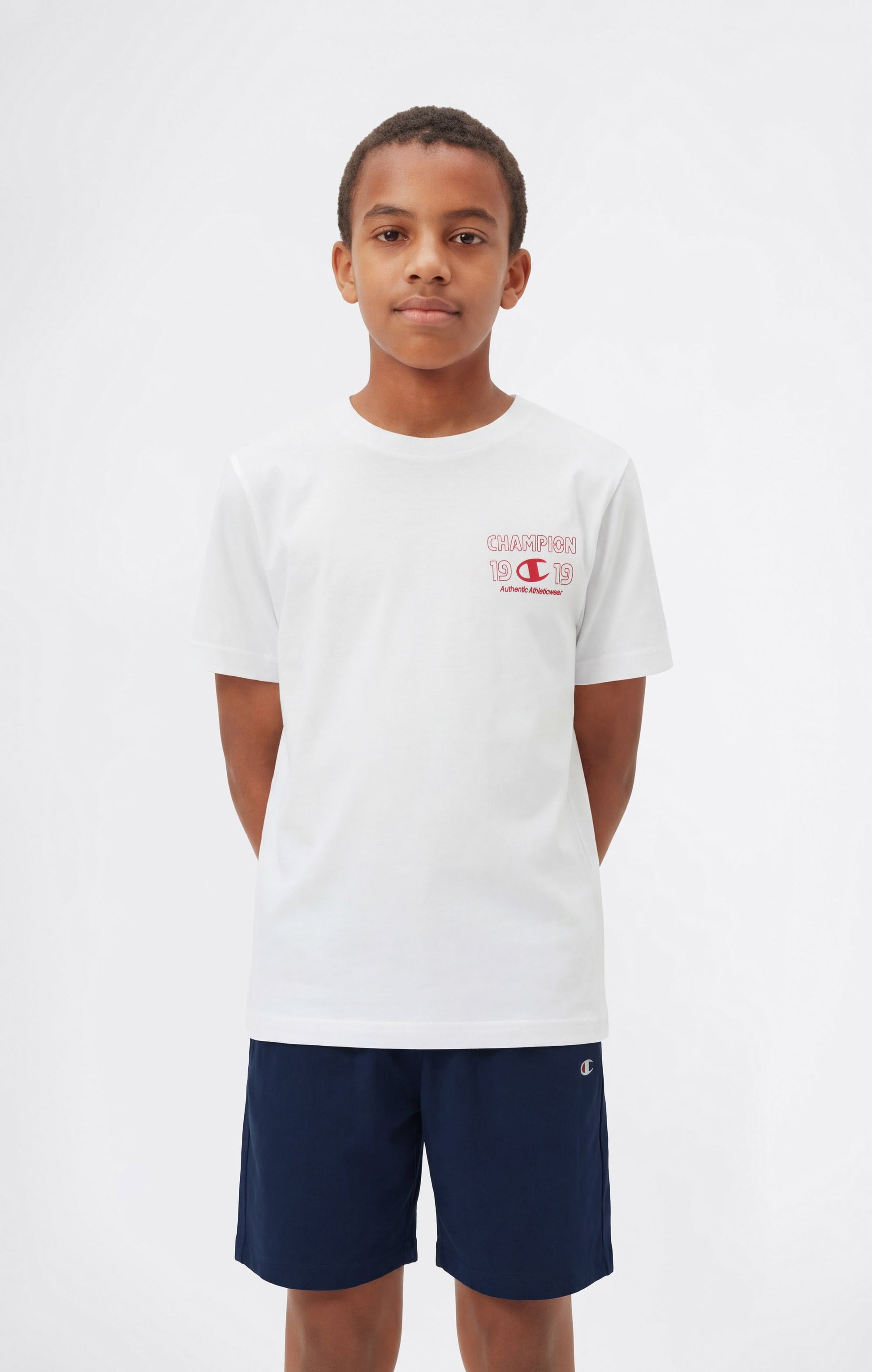 Champion Completo Sport Tuta Bianco