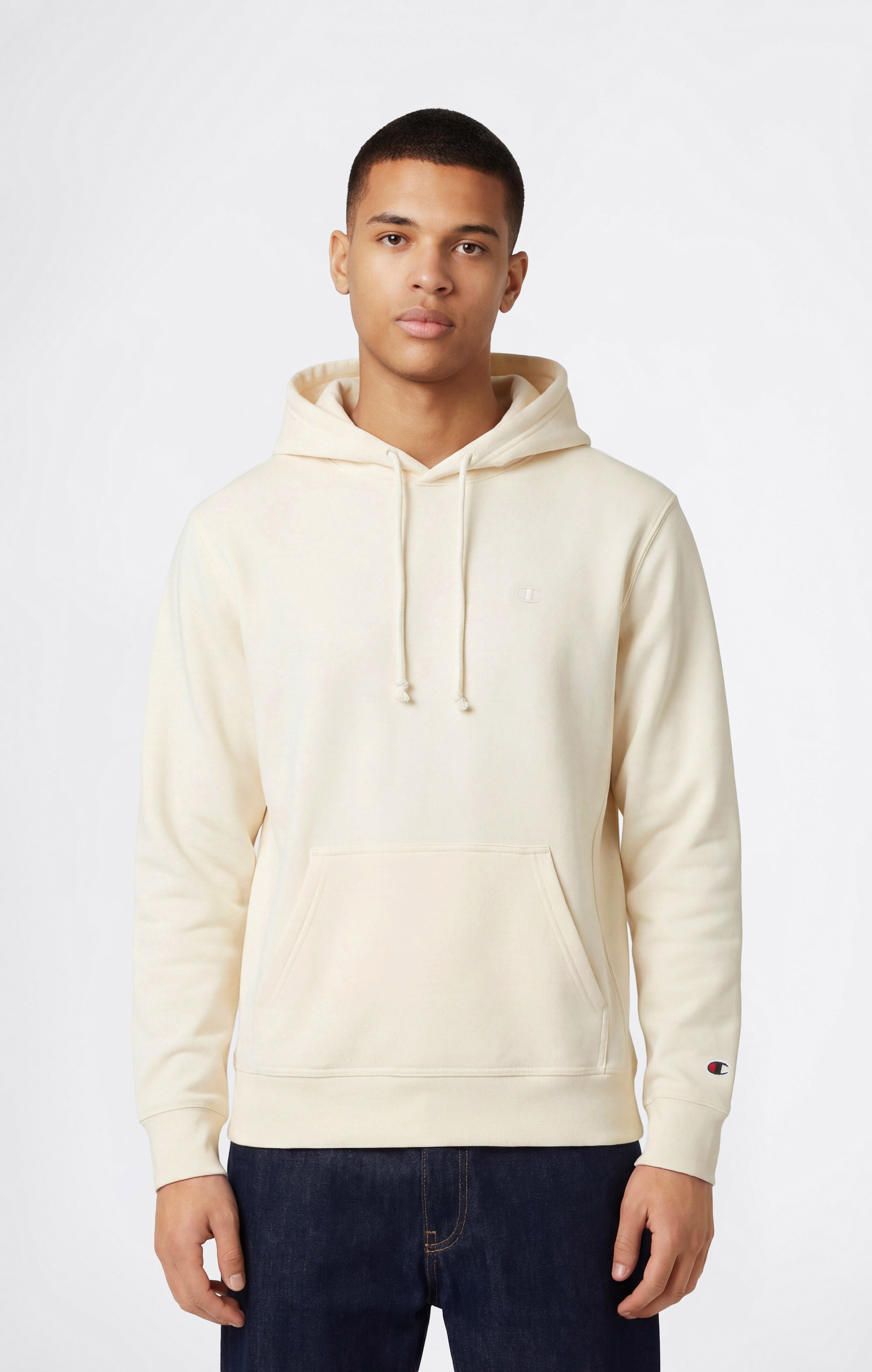 Champion con Cappuccio Icons Beige