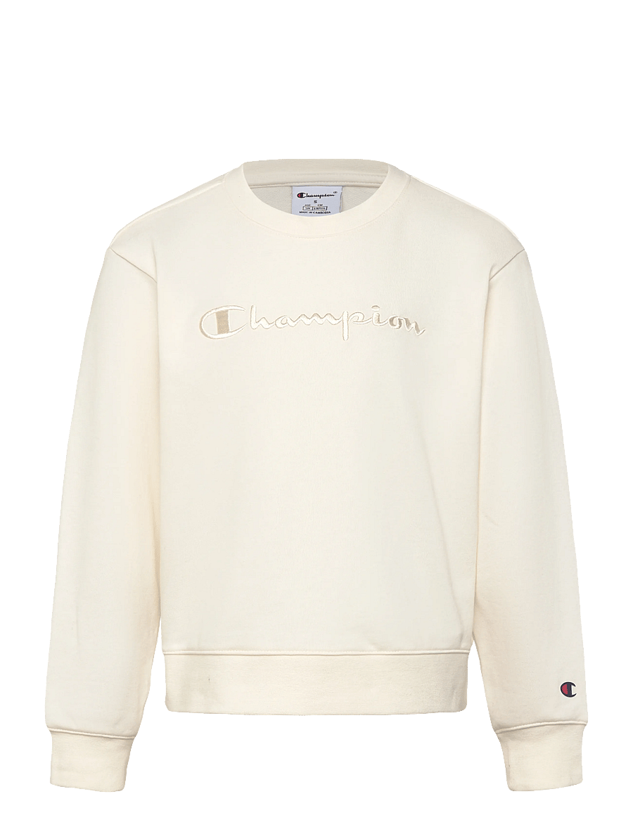 Champion Icons Girocollo Maxi Logo Beige