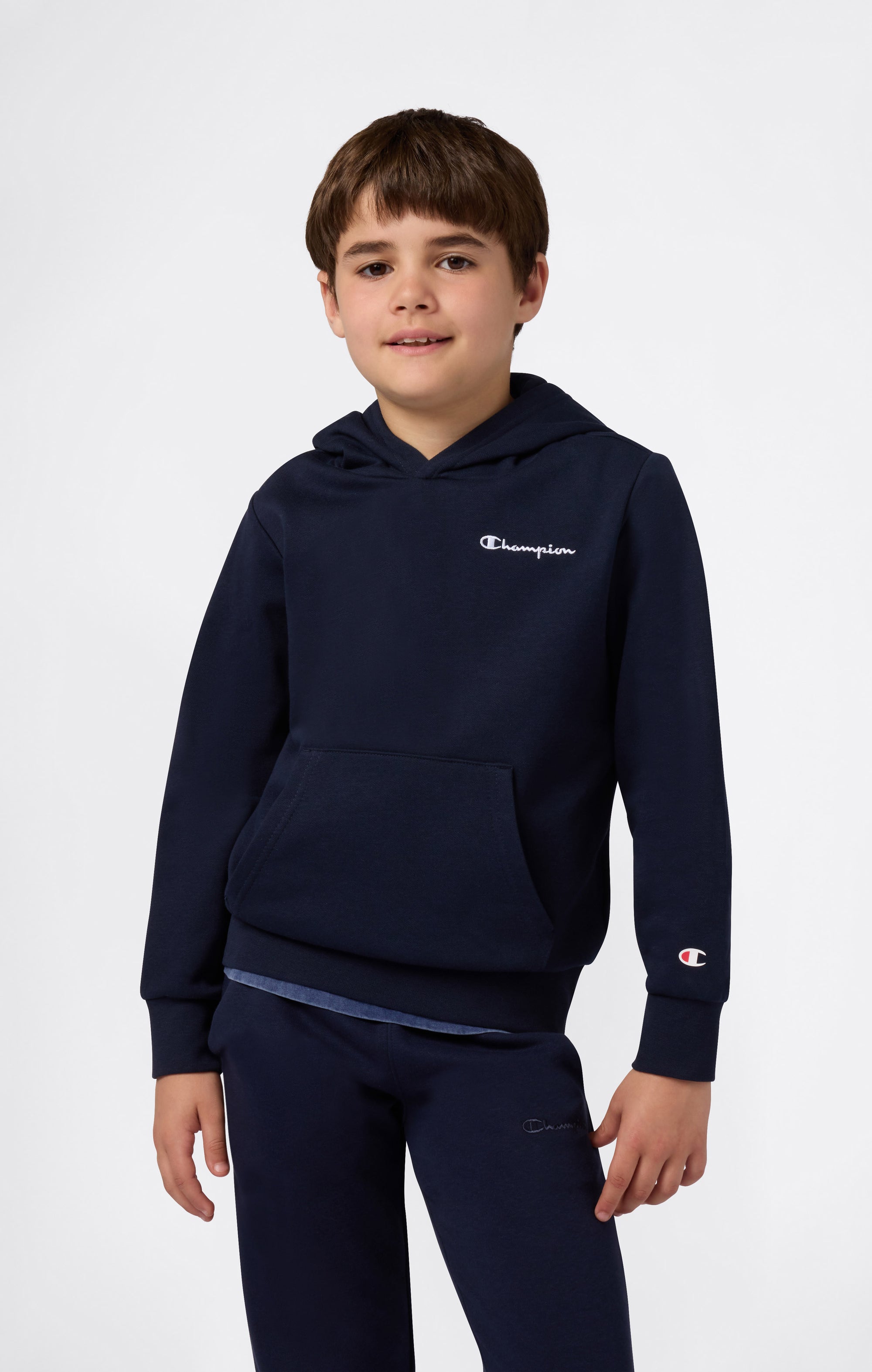 Champion Lightweight Hooded Icons Blu