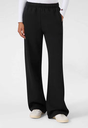 Champion Pantaloni a Gamba Larga con Coulisse - Nero