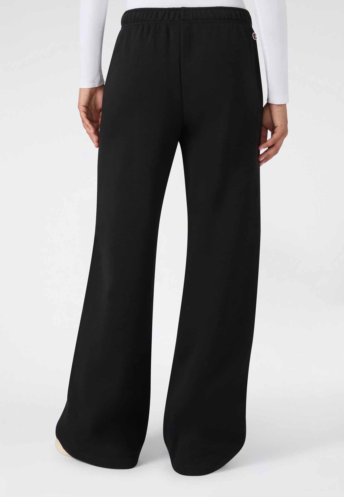 Champion Pantaloni a Gamba Larga con Coulisse - Nero