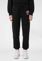 Champion Pantaloni con Polsini Elastici - Nero