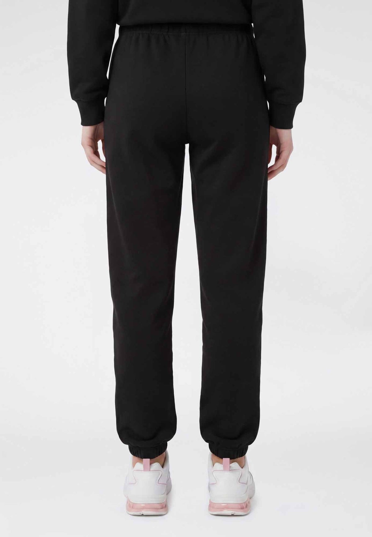 Champion Pantaloni con Polsini Elastici - Nero