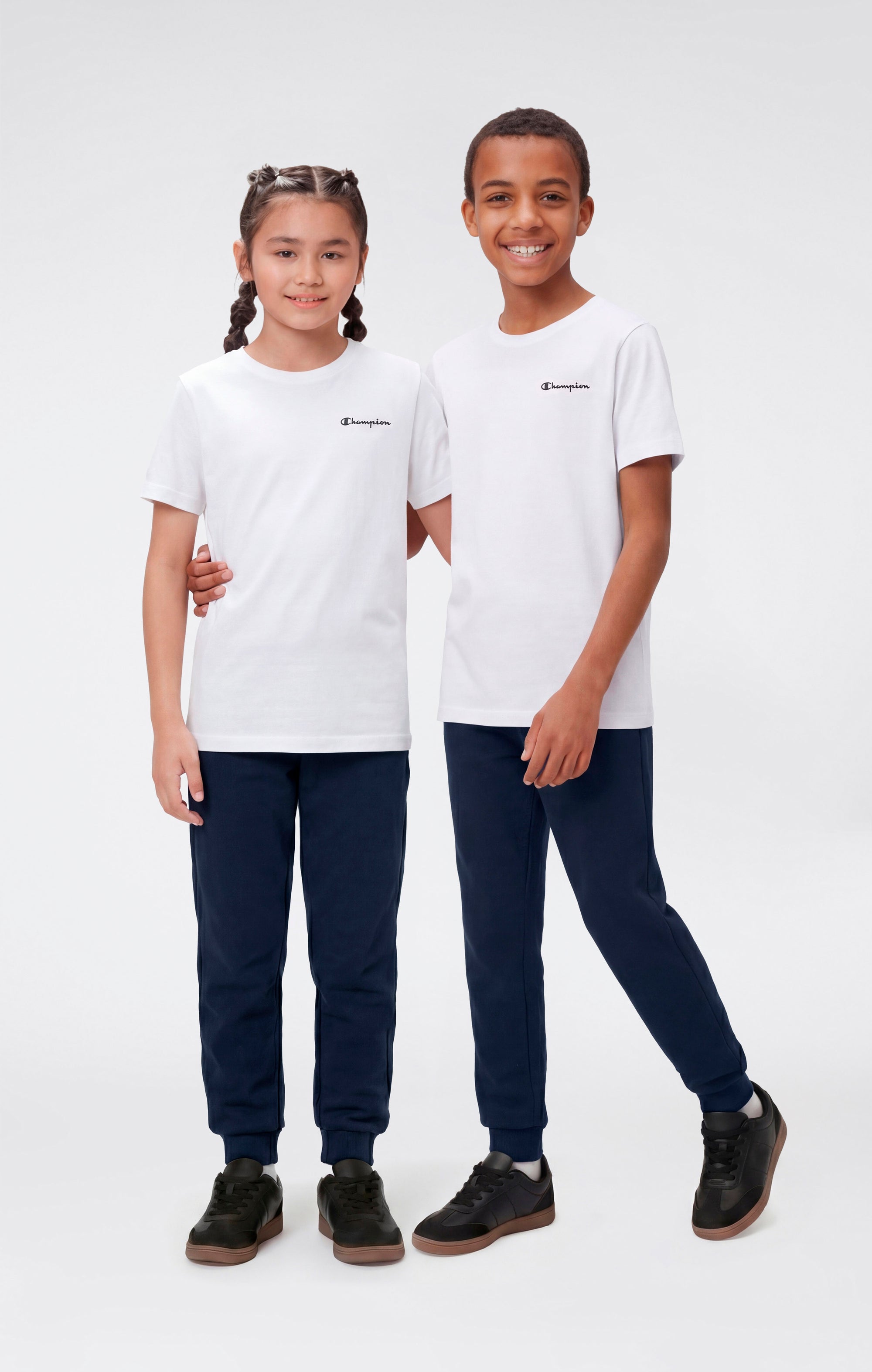 Champion Fitness Icons Polsino a Costine Blu