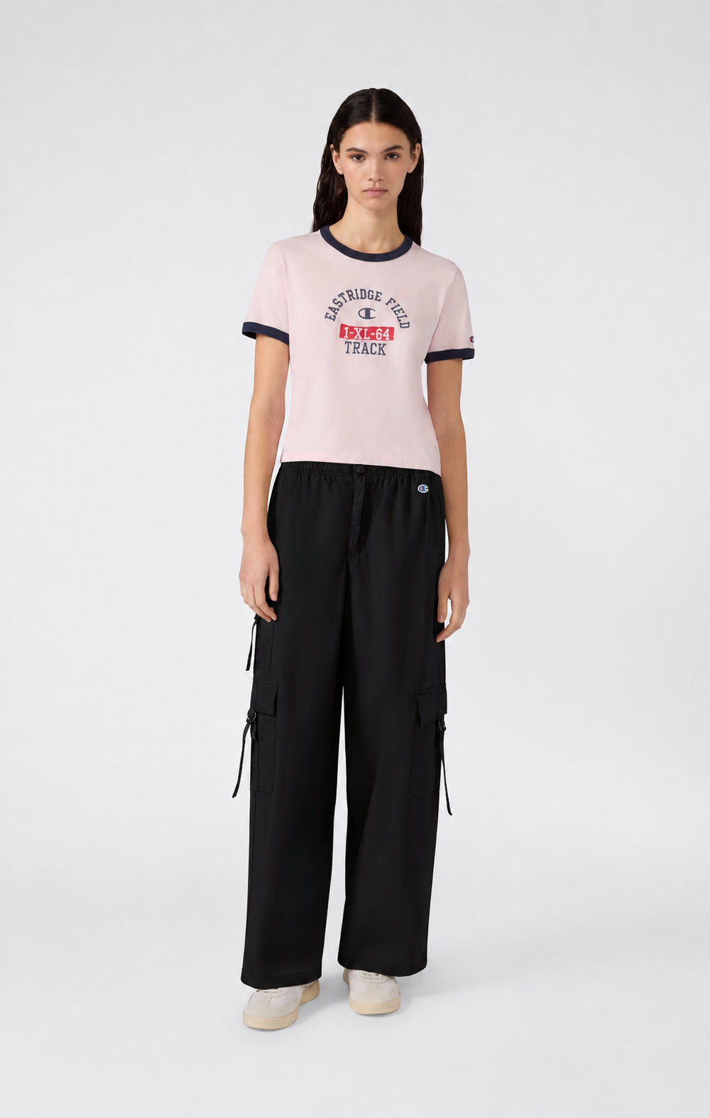 Champion Pantalone Parachute Icons Nero