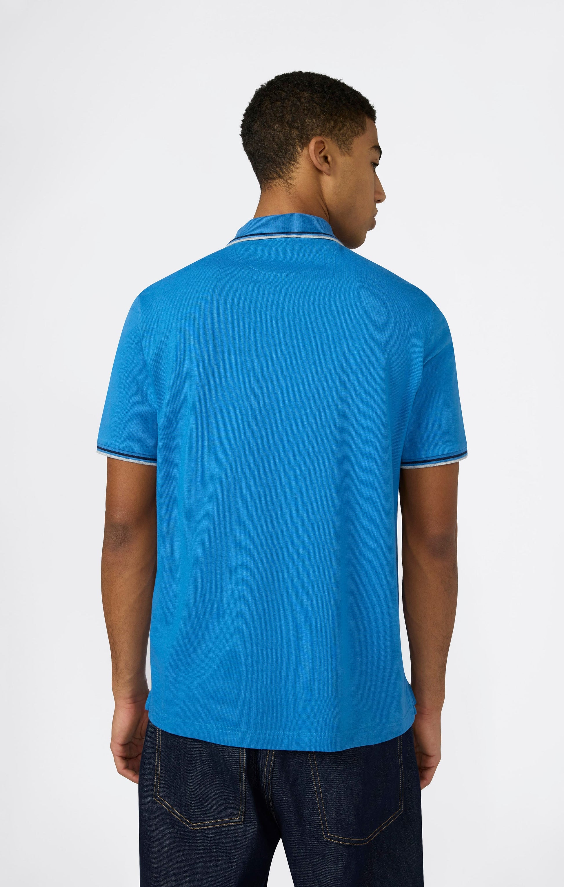 Champion Cotton Pique Blu