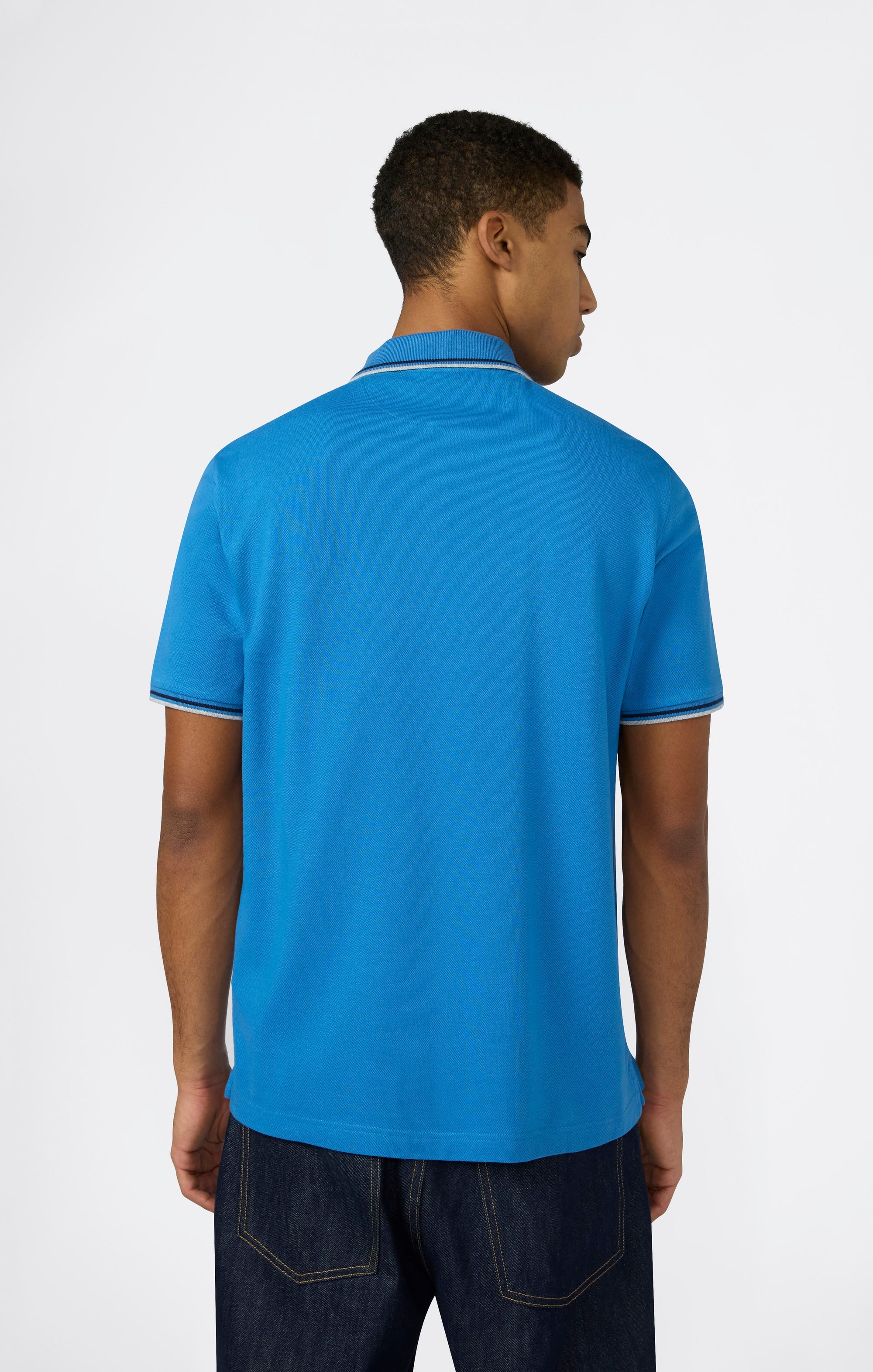 Champion Cotton Pique Blu