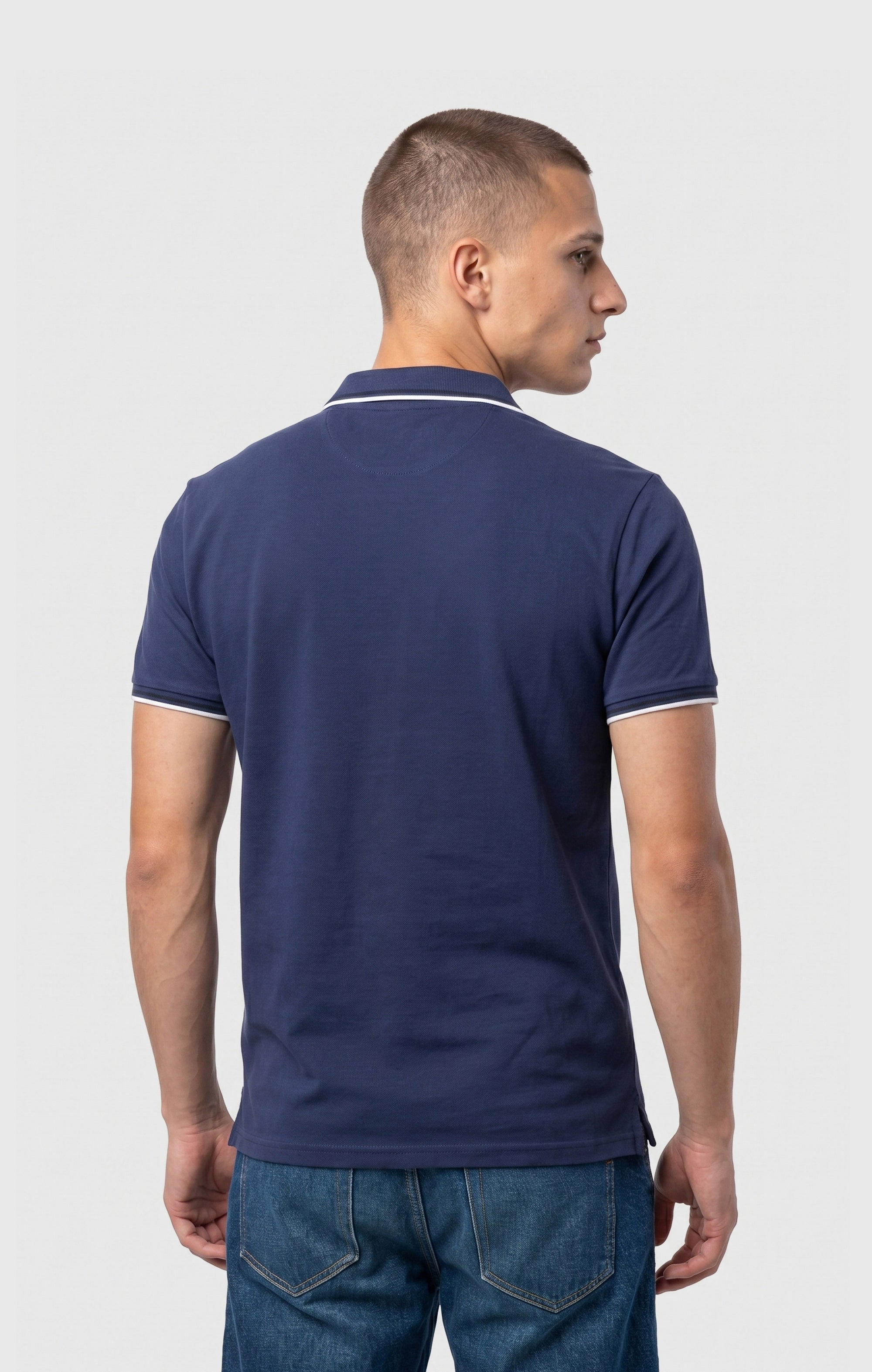 Champion Cotton Pique Blu