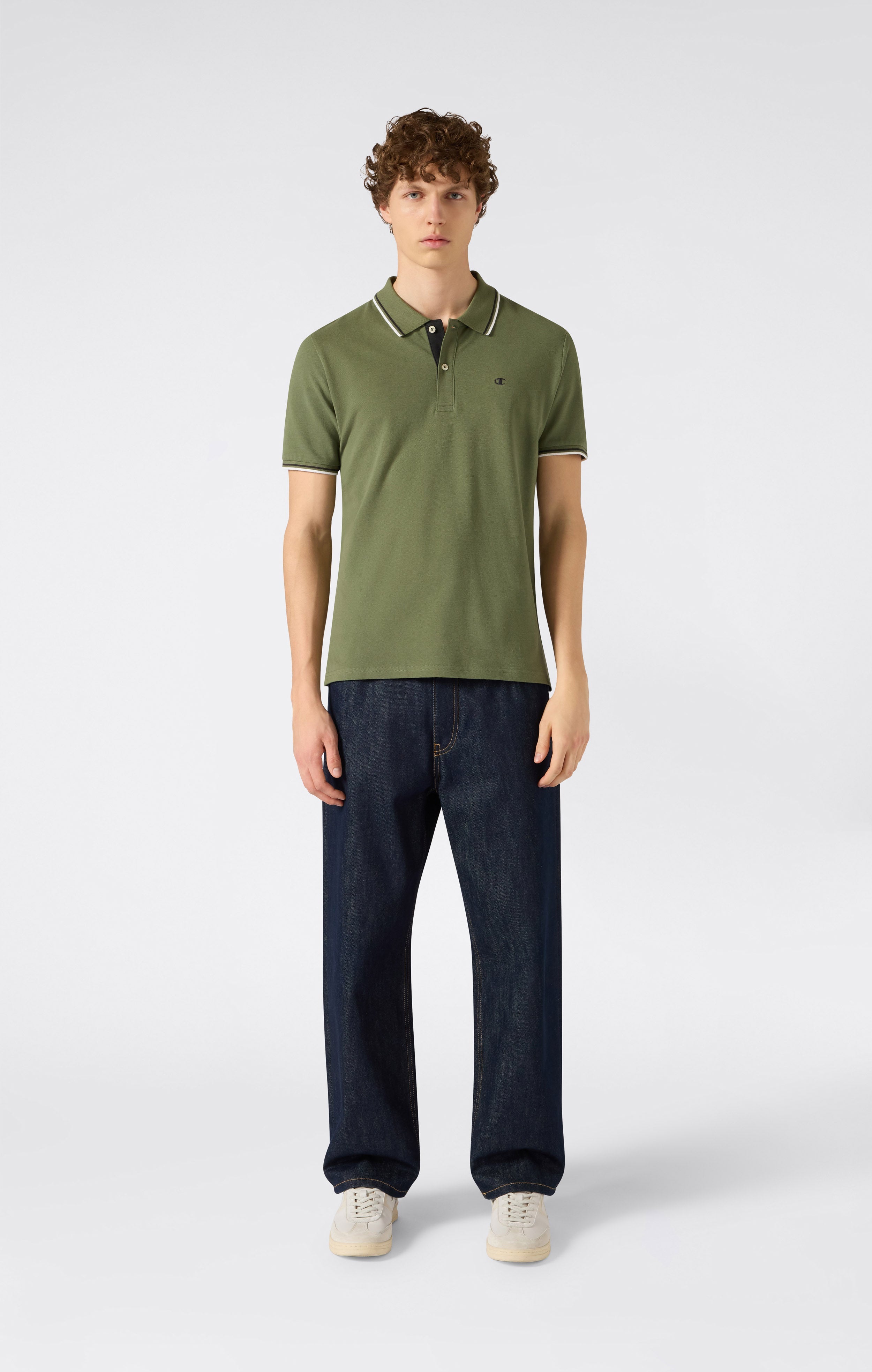 Champion Piquet di Cotone Verde